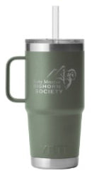 RAMBLER® 25 OZ STRAW MUG WITH STRAW LID
