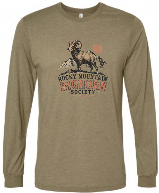 Tri Blend Long Sleeve Tee w/ Limited Edition Logo