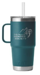 RAMBLER® 25 OZ STRAW MUG WITH STRAW LID