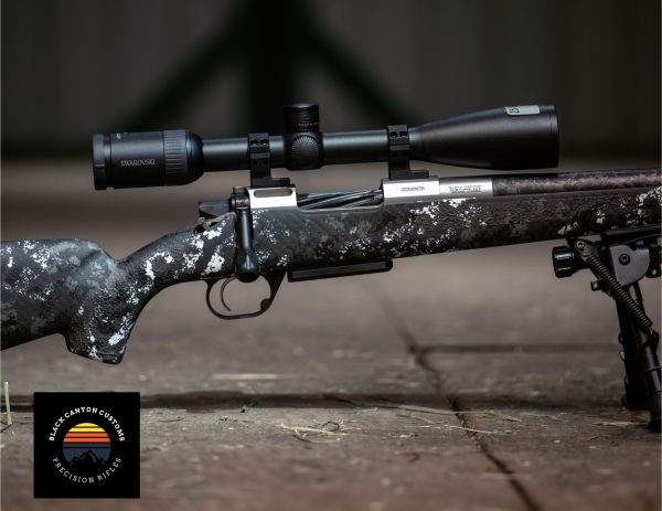 BLACK CANYON CUSTOMS 6.5 PRC WITH SWAROVSKI Z5 3.5-18X44 SCOPE - Image 2